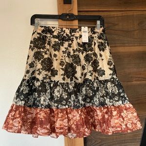NWT Sachin & Babi Loretta Mini Skirt, Anthropology XL